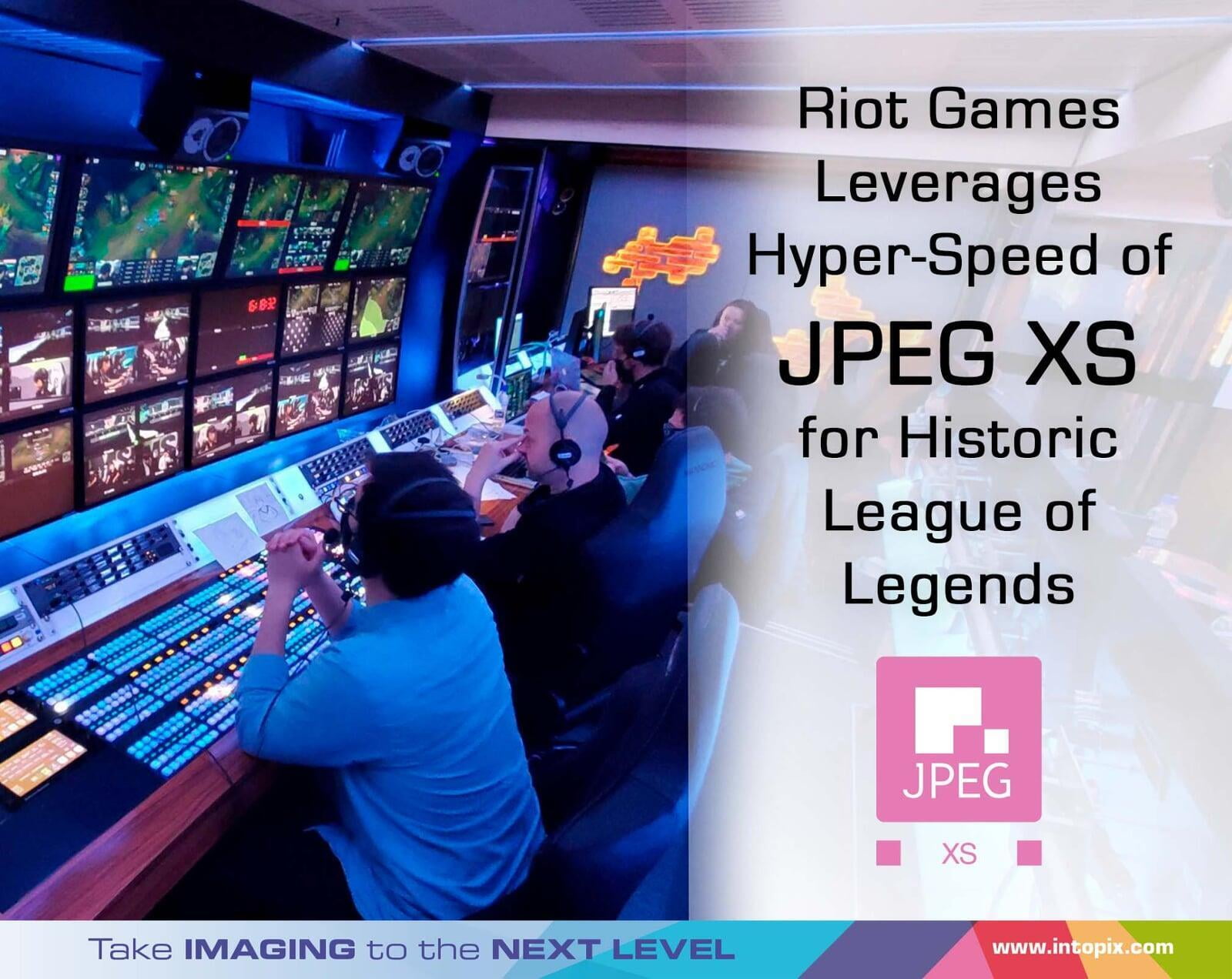Riot Games exploite l'hyper vitesse de JPEG XS pour des événements historiques de League of Legends et Valorant en Islande.